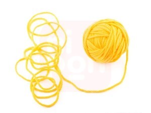Novelo de Lã Amarela