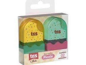 Borracha picolé c/2 unidades